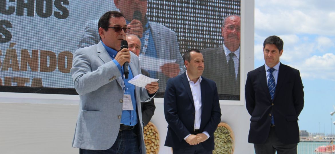 Jesús Sánchez en acto inaugural de Food Explorers GastroMálaga